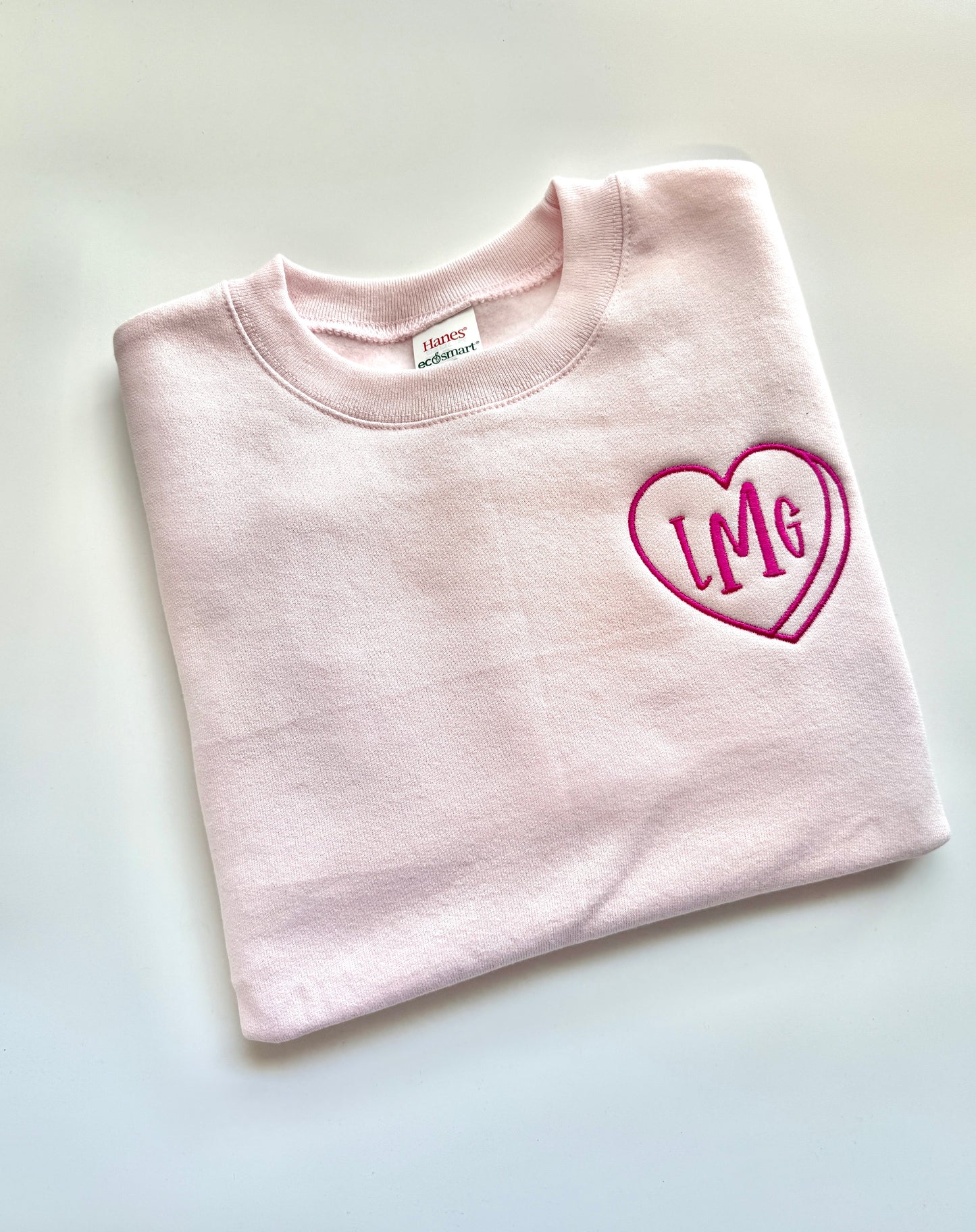 Conversation Heart Monogram