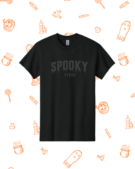 Spooky Vibes Puff Print T-Shirt